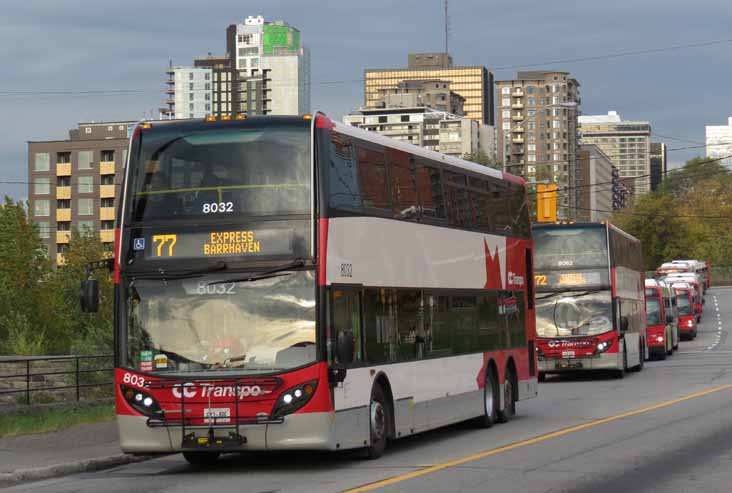 OC Transpo Alexander Dennis Enviro500 8032